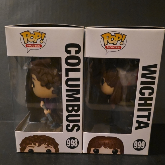 Funko Pop! Zombieland Figures - Columbus and Wichita - Picture 5 of 8